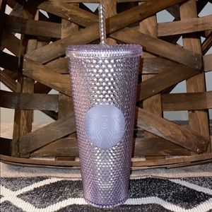 Starbucks Iridescent Cold Cup Tumbler Platinum